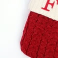 thumbnail image 6 of Aunavey Christmas Stocking with 26 Letter Initial Embroidered Mini Socks for Xmas Tree Hanging Decorations, 6 of 7