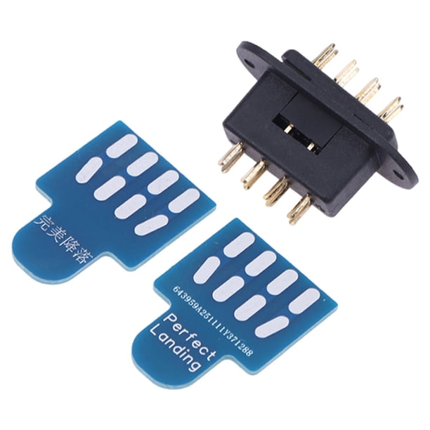 Placa de asistencia para aeronaves RC, conector de soldadura portátil y práctico, piezas de repuesto para Conector de 8 pines con MPX8