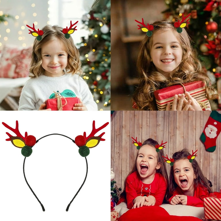 Christmas ball headband deals