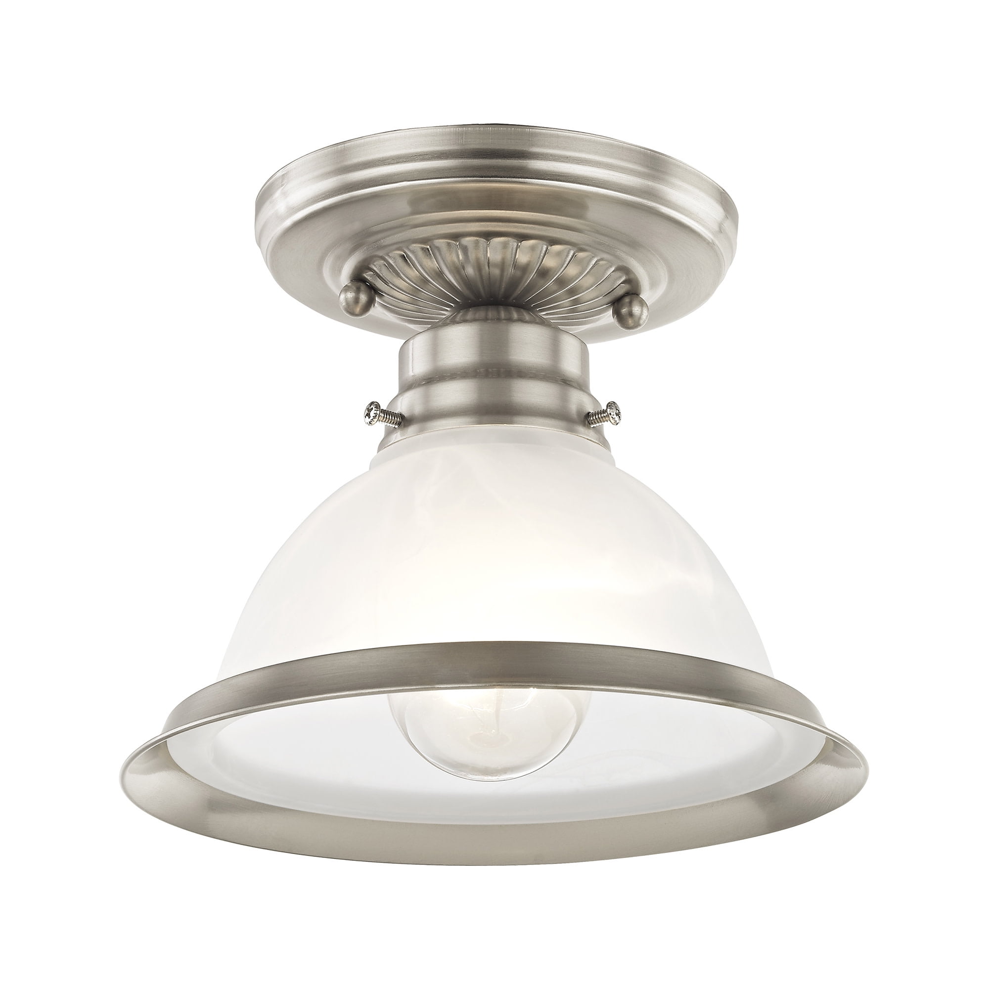 Livex Lighting Home Basics 1 Light Ceiling Mount