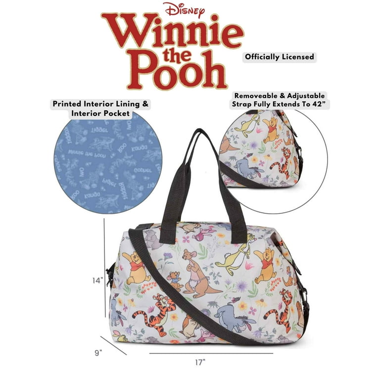Disney Winnie The Pooh & Friends Kids Overnight Duffel Bag