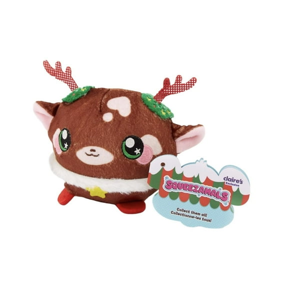 Squeezamals Christmas Reindeer 3.5" - Limited Edition