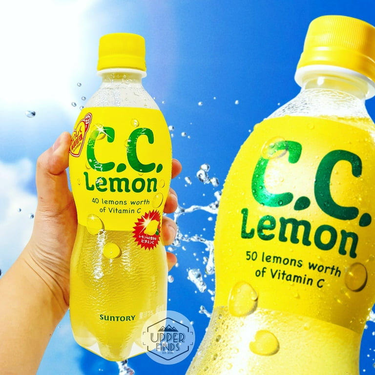 C.C. Lemon Suntory Japan Lemon Softdrink - Walmart.com