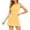 Yellow-01, variant on REALiKUN Tennis Dress Womens Athletic Dress Built in Easy Shorts Bra High Neck Workout Dresses Summer Dress