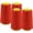 Cherry, variant on EVERLOCK Serger Thread – 4 Cones, 3000 Yards Each – 40 Weight, 2-Ply Spun Polyester – Strong, Low-Lint Overlock Thread for Serger Machines – All-Purpose Sewing & Finishing (Eggshell)