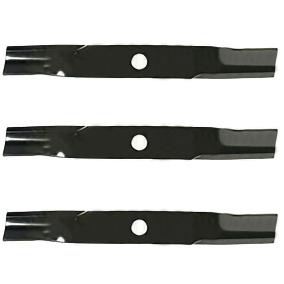 RAParts New Aftermarket Set of 3 XHT Mower Blades Fits Kubota Mowers K5647-34340 K647-34340