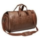 thumbnail image 2 of Bolso de viaje Yuyangstore Bolsas de lona de cuero impermeable para hombre marrón, 2 of 8