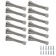 thumbnail image 1 of Spring Door Stop, 12-Pack, Brushed Nickel, 1 of 5