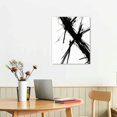 thumbnail image 2 of Nawypu  Black and White Abstract Canvas Prints Wall Art Decor Black &amp; White Graffiti Modern Artwork Paintings Pictures for Bedroom Home Office Wall Decoration Poster, 2 of 4