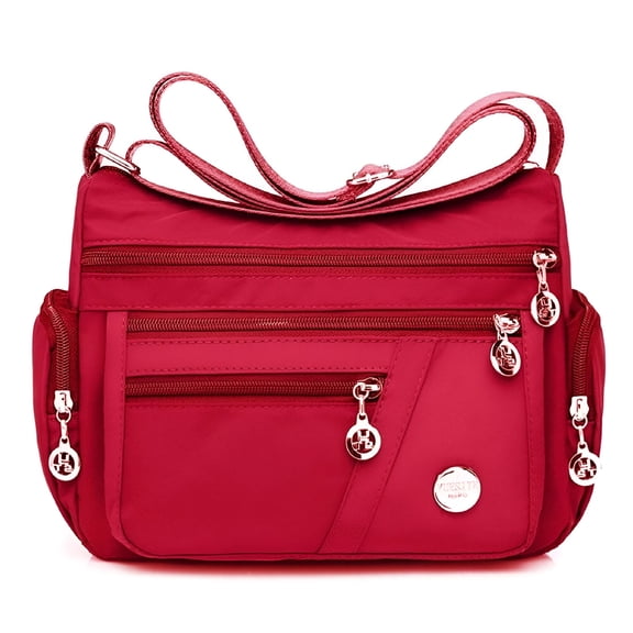 GASTROPOD Multi Pockets Crossbody Bag for Women Waterproof Nylon Single Shoulder Bag Travel Purses and Handbags