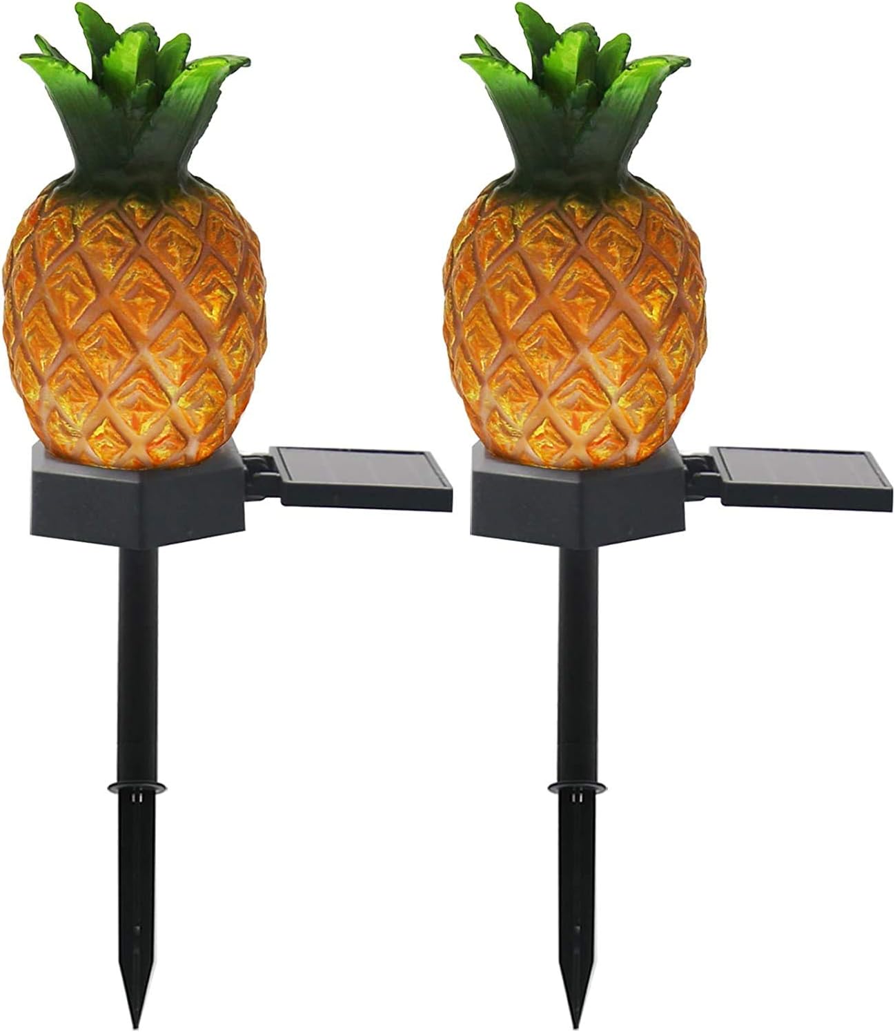 Outdoor Solar Garden Decoration Light, Pineapple Pile Waterproof Landscape Light, Lawn Garden Garden Light Pineapple
