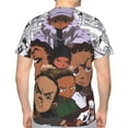 thumbnail image 7 of The Boondocks Men's Short-Sleeve T-Shirt Summer Casual Tee Top Breathable Crewneck T-Shirt Small, 7 of 7