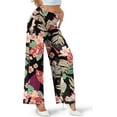 thumbnail image 2 of Women's Stretchy Wide Leg Palazzo Lounge Pants Casual Comfy High Waist Palazzo Pants, 2 of 11
