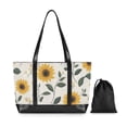 thumbnail image 7 of FORMRS Laptop Tote Bag for Women with 15.6" Computer Compartments Handbag, Sunflower Pattern, 7 of 7