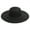 Black, variant on Limei Fashion Sun Hat Braided Outdoor Supply Good-looking