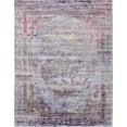 thumbnail image 1 of Unique Loom Austin Zone Géométrique Tapis 9' x 12' Rectangulaire Violet/ivoire, 1 of 3