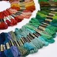 thumbnail image 5 of Pretty Comy 100 Skeins of Multi-Color Soft Cotton Cross Stitch Threads Sewing Embroidery Floss,Each Skein is 8 Meters Long, 5 of 8