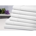 thumbnail image 1 of Bamboo Comfort 1300FLWH 6 Piece Solid Sheet Set, White - Full, 1 of 1