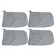 thumbnail image 2 of Cubierta impermeable para protección contra heladas, 4 piezas, espejo retrovisor para coche, cubierta protectora para espejo lateral, cubierta protectora contra heladas, diseño aerodinámico, 2 of 8