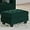 Green, variant on Belffin Rectangular Ottoman with Storage Tuft Ottoman for Living Room Bedroom Velvet Fabric Ottoman Bench Footstool Green