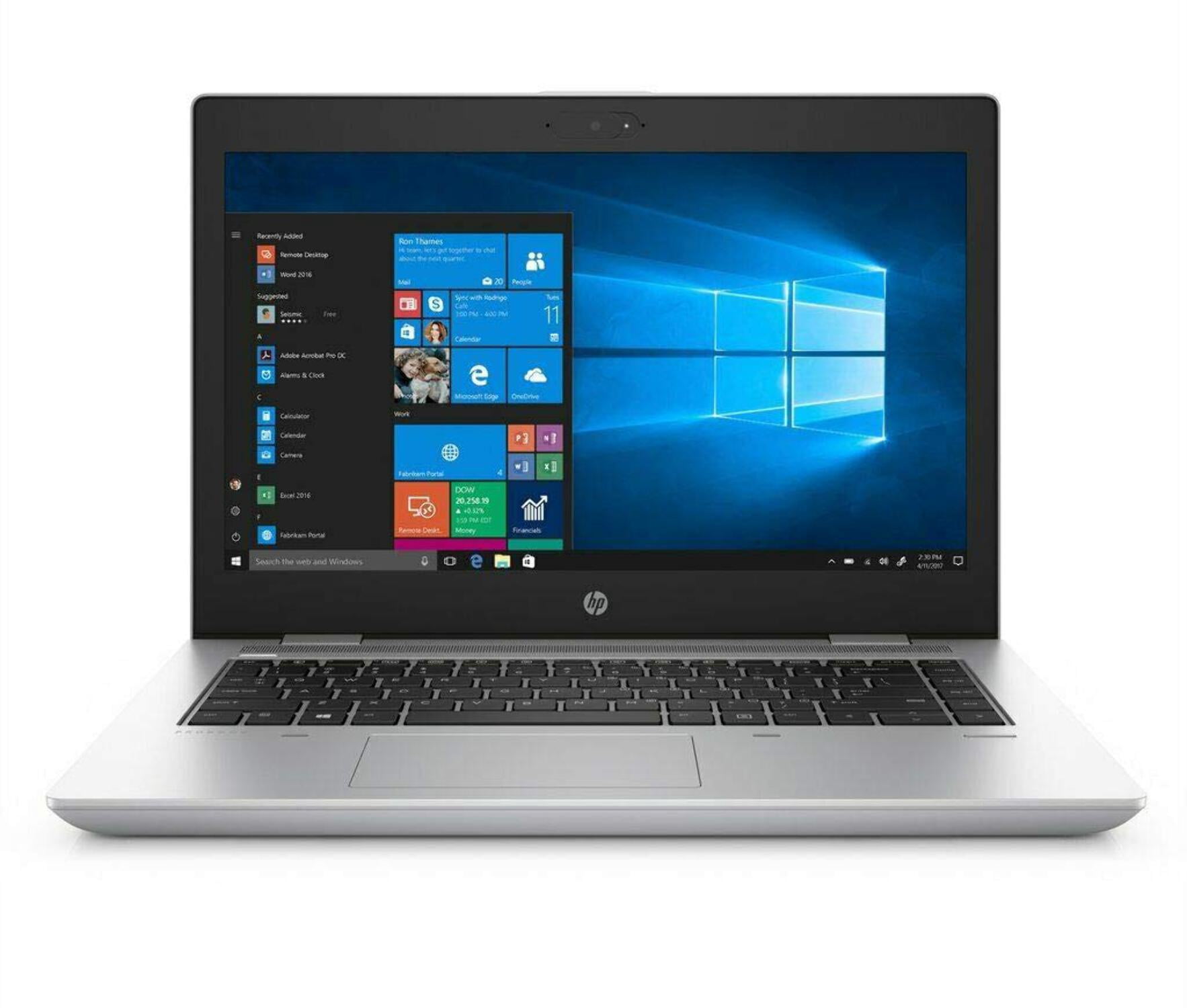 Restored HP ProBook 640 G5 14" Laptop, Intel Core i5, 16GB RAM, 256GB SSD, Win11 Pro (Refurbished)