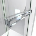 thumbnail image 4 of Dreamline Sdab60a700vxx Clear 60"W x 70-3/8"H, 1/2" Thick Semi Frameless Bypass Shower Door, 4 of 6