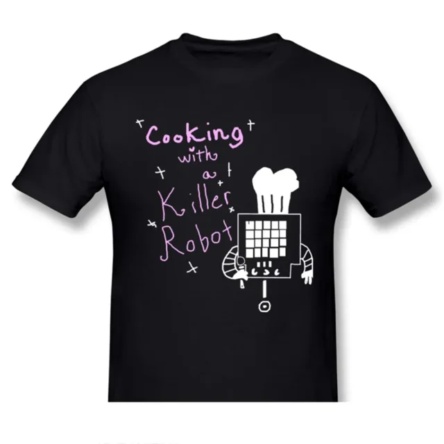 Camisetas Mettaton divertidas de algodón con cuello redondo y manga corta para hombre