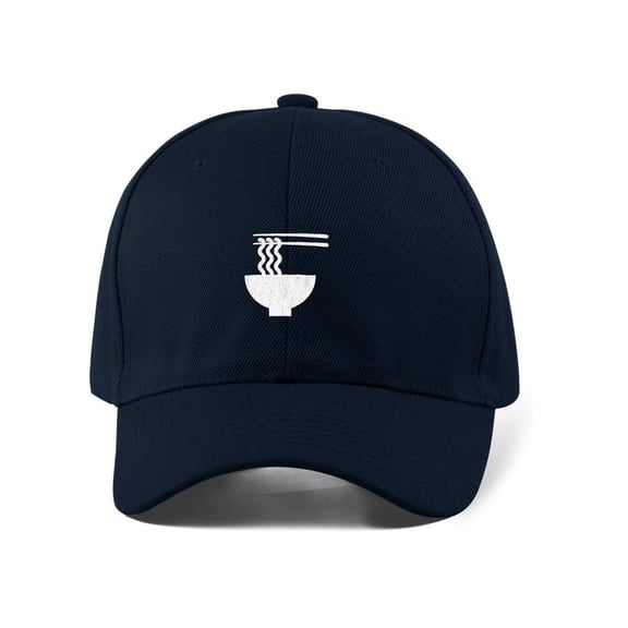 Flat Noodles And Bowl Icon Hat -Image by Shutterstock, Small