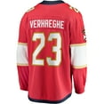thumbnail image 3 of Men's Fanatics Carter Verhaeghe Red Florida Panthers Home Breakaway Jersey, 3 of 3