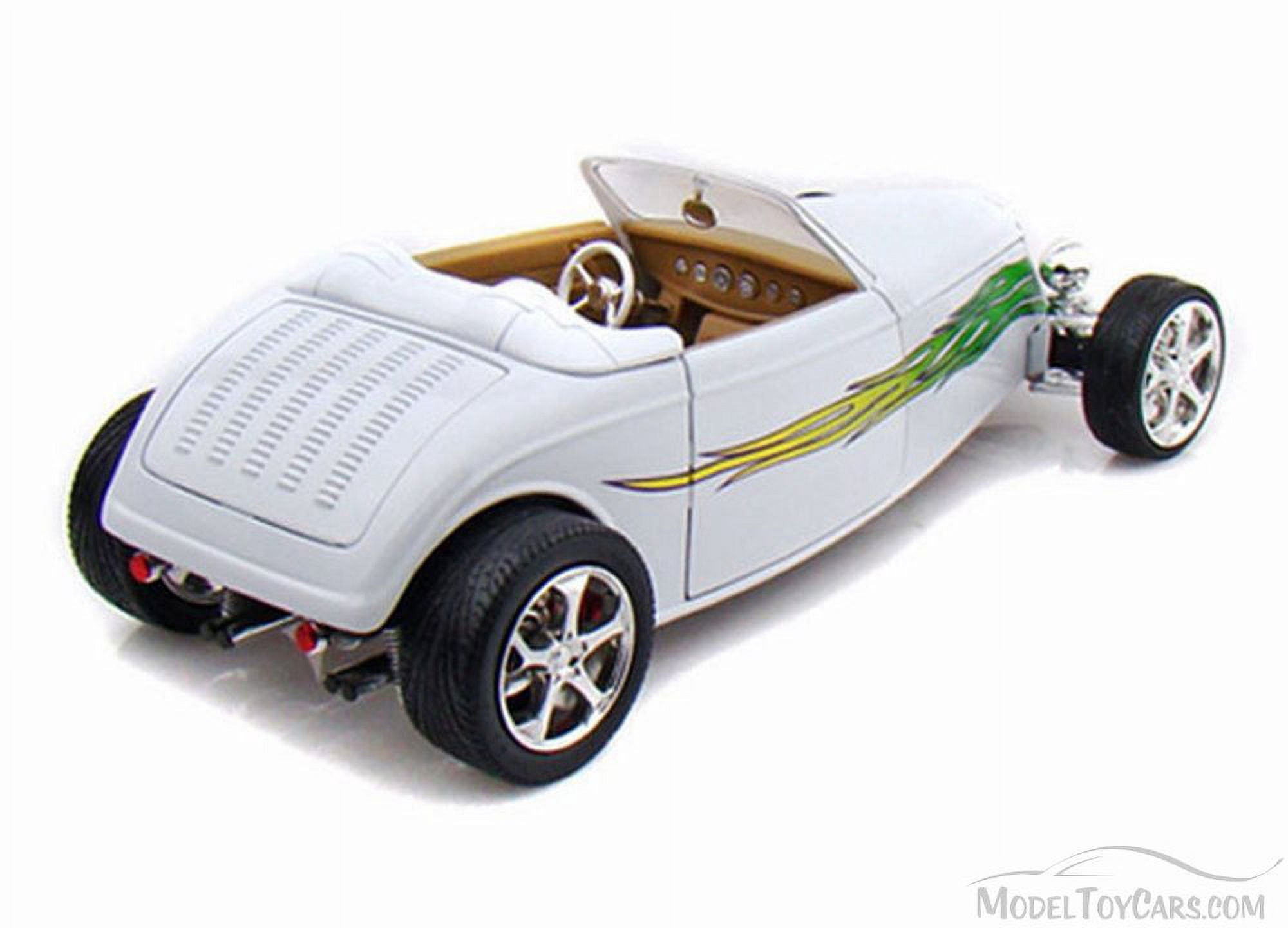 1933 Ford Convertible, White - Road Signature 92838 - 1/18 Scale Diecast Model Toy Car