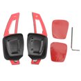 thumbnail image 3 of 2 unids coche volante paletas aleación de aluminio antideslizante decoración interior Accesorios (rojo), 3 of 8