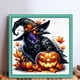 thumbnail image 2 of Hilo Algodón Ecológico Bordado Punto Cruz Con Linterna Calabaza 11CT 50x50cm, 2 of 9