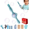 thumbnail image 1 of Magic Fog Bubble Wand, New Touchable Fog Bubble Machine, Interactive Smoke Bubbles Machine with Bubbles Gloves for Outdoor Party, Parent-Child Interaction (Blue), 1 of 8