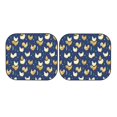 thumbnail image 7 of Balery 2 Piece Funny Chicken Car Windshield Sun Shade|Foldable Front Windshield Shade for Car Front Window for Most Sedans SUV Truck-Medium, 7 of 7