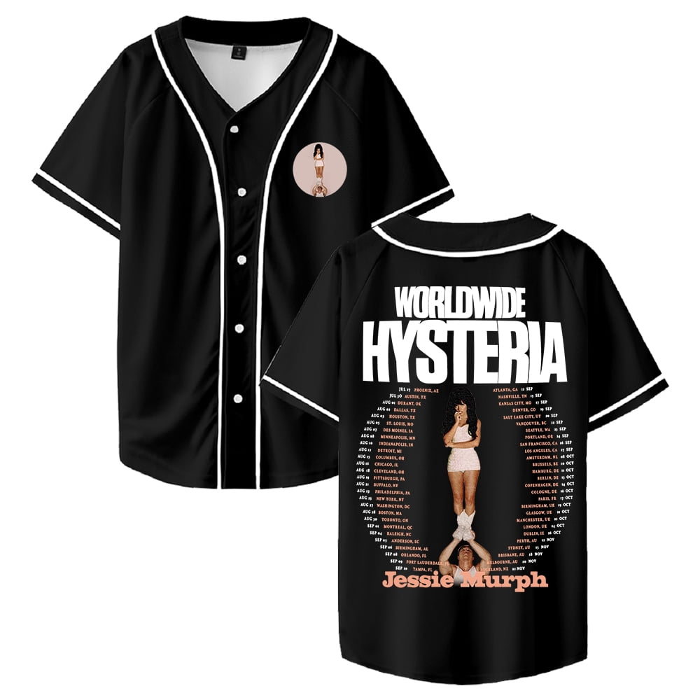 Kpop Enhypen NI-KI Merch Baseball Jersey Short Sleeve Shirts Women