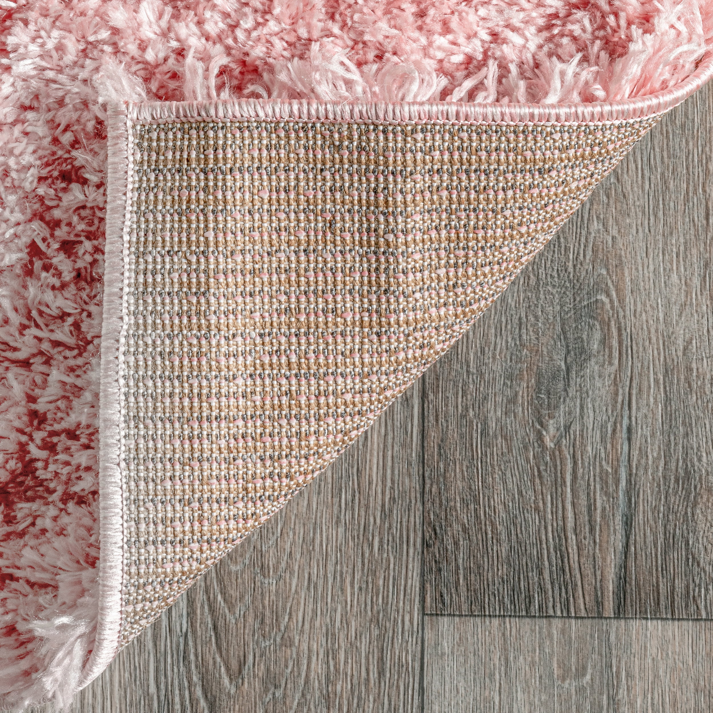 nuLOOM Soft & Plush Cloudy Shag Area Rug, 7' 10" x 10', Baby Pink