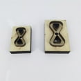 thumbnail image 4 of Riwesomey Troquel de repujado de cuero molde de estampado de bricolaje cinturones de bolso herramienta de perforación plantilla de modelado de pendientes Type2 NO2 Riwesomey TO001472-02B, 4 of 6