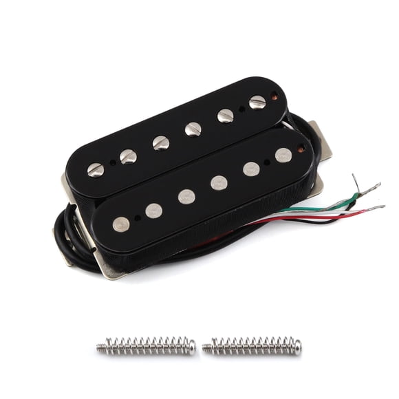 FLEOR Black Guitar Humbucker Pickups Alnico 5 Bridge Pickup 14-15k