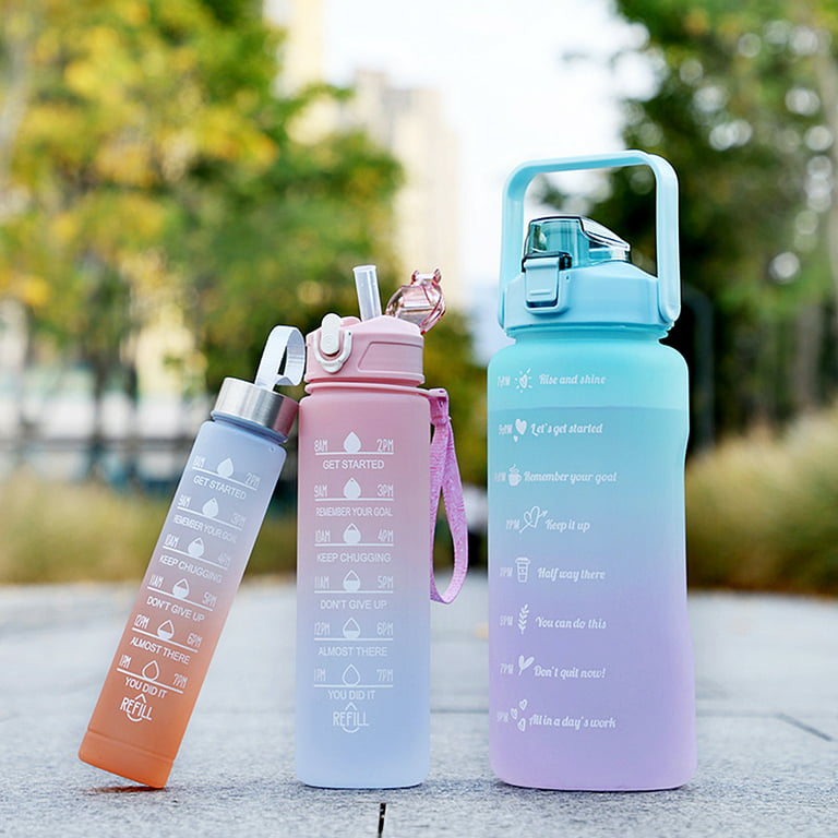 Unique and cute water bottles to help you drink your 5+ cups a day. This  2000ml huge water bottle can be topped up a couple of times a day…