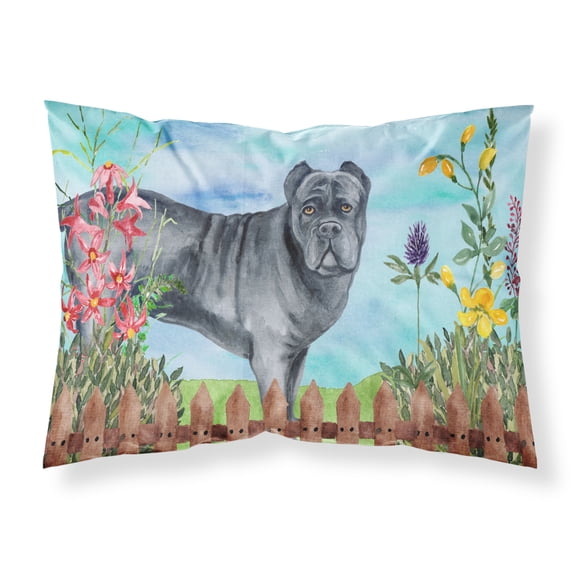 Cane Corso Spring Fabric Standard Pillowcase