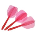thumbnail image 1 of Unique Bargains Integrated Dart Shaft and Flights, 15 Pack 2BA Thread Plastic Dart Flights, Red, 1 of 5