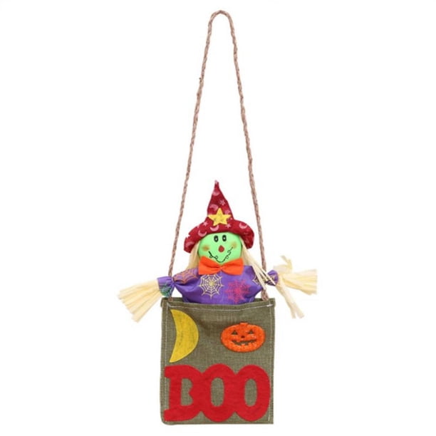 De Espantapájaros, Decoraciones De Mesa Para El Hogar De Brujas, Decoración De Halloween, Adornos Para El Hogar, Colgante Artesanal Para Festivales Eigraketly HA040727-01