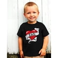 thumbnail image 4 of Tstars Dad Heart Tattoo Valentine's Day Gift - Love Dads Toddler Kids T-Shirt - Cute and Comfortable Toddler Shirt for Boys and Girls - Ideal Gift for Valentine's Day, Father's Day, and Birthdays-Navy, 4 of 7