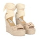 thumbnail image 1 of Alpargata De Plataforma Anna Con Yute Ajuste Estilizado Lona Capuchino Para Mujer, 1 of 5