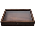 thumbnail image 1 of 1Pack Wooden Insect Specimen Display Case Coffee White Rectangular EVA Acrylic Glass For Collectors Hobbyists Storage Display, 1 of 9
