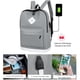 thumbnail image 4 of Mochila Para Acampar Al Aire Libre De 3 Uds., Bolso De Hombro Resistente Al Desgaste Con Bandolera, Bolso De Mano, Mochila Escolar De Estilo Coreano Con Cable Usb Speravity AP007924-02, 4 of 6