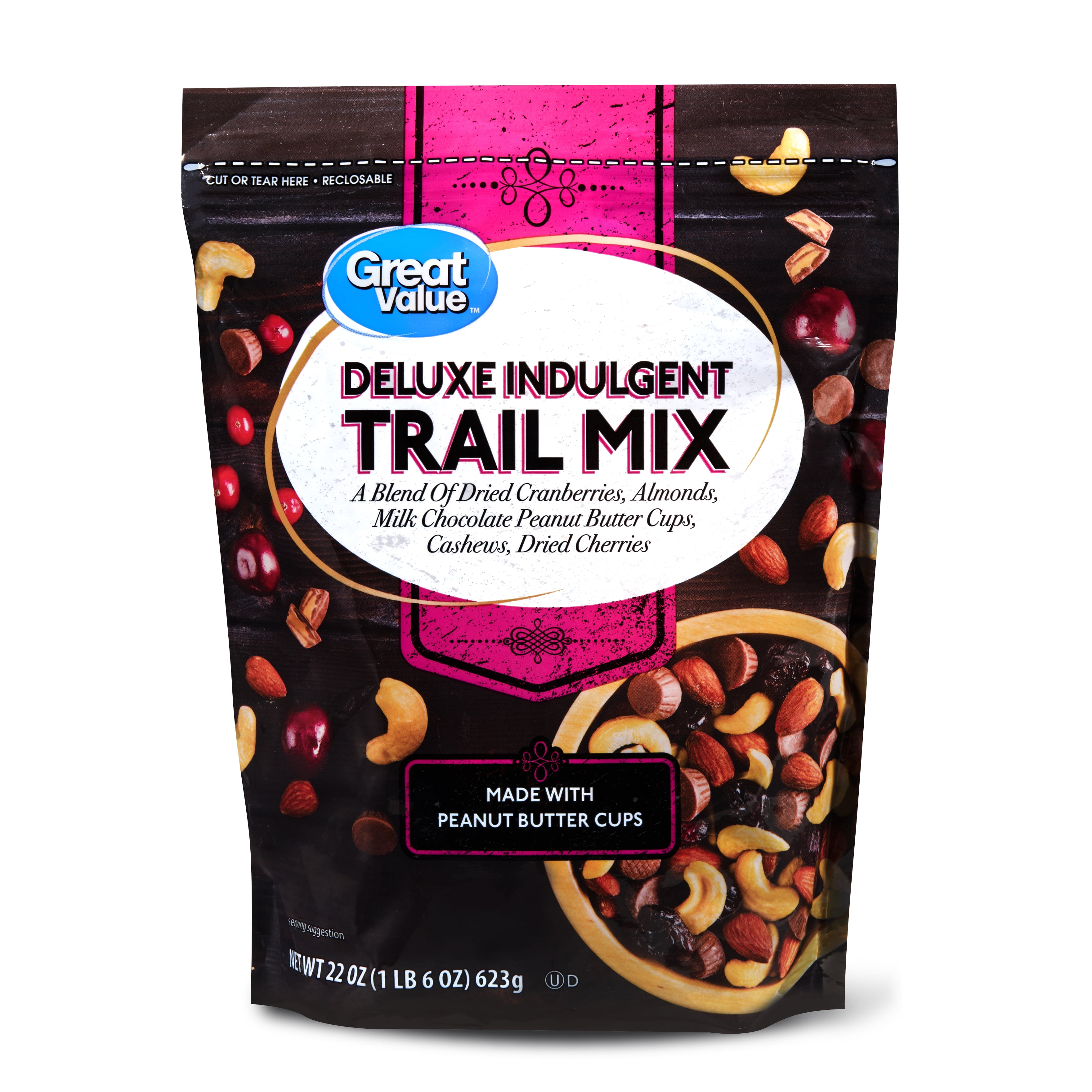 Great Value Deluxe Indulgent Trail Mix, 22 Oz.
