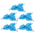 thumbnail image 3 of Juego de 10 poleas de plástico dobles y simples para experimentos de física y mecánica Herramienta de polea experimental Equipo de polea de elevación, 3 of 7