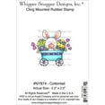 thumbnail image 2 of Whipper Snapper Cling Stamp 4"X6"-Cottontail, Pk 1, Whipper Snapper Designs, 2 of 2