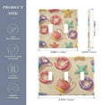 thumbnail image 2 of Yayeee Toggle Light Switch Wall Plate 2-Gang 4.56"x4.48" Decorative Outlet Cover, Beach Toys Pattern, 2 of 7